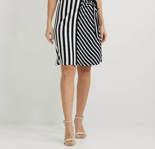 Joseph Ribkoff - MIXED STRIPE DRESS
