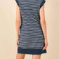 Doe And Rae - Women's French Striped Dress