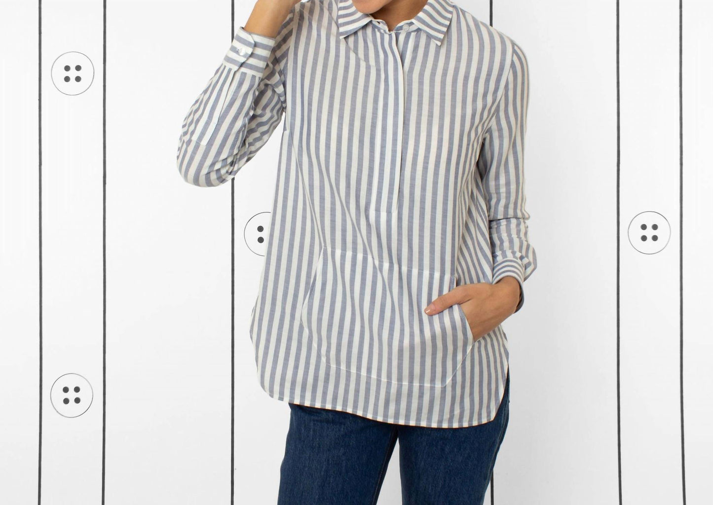 Thirteen Seven - Trapezoid Pullover