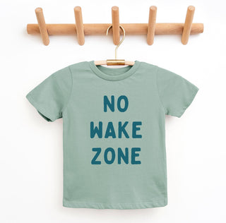 Bella + Canvas - Boy's No Wake Zone T-shirt