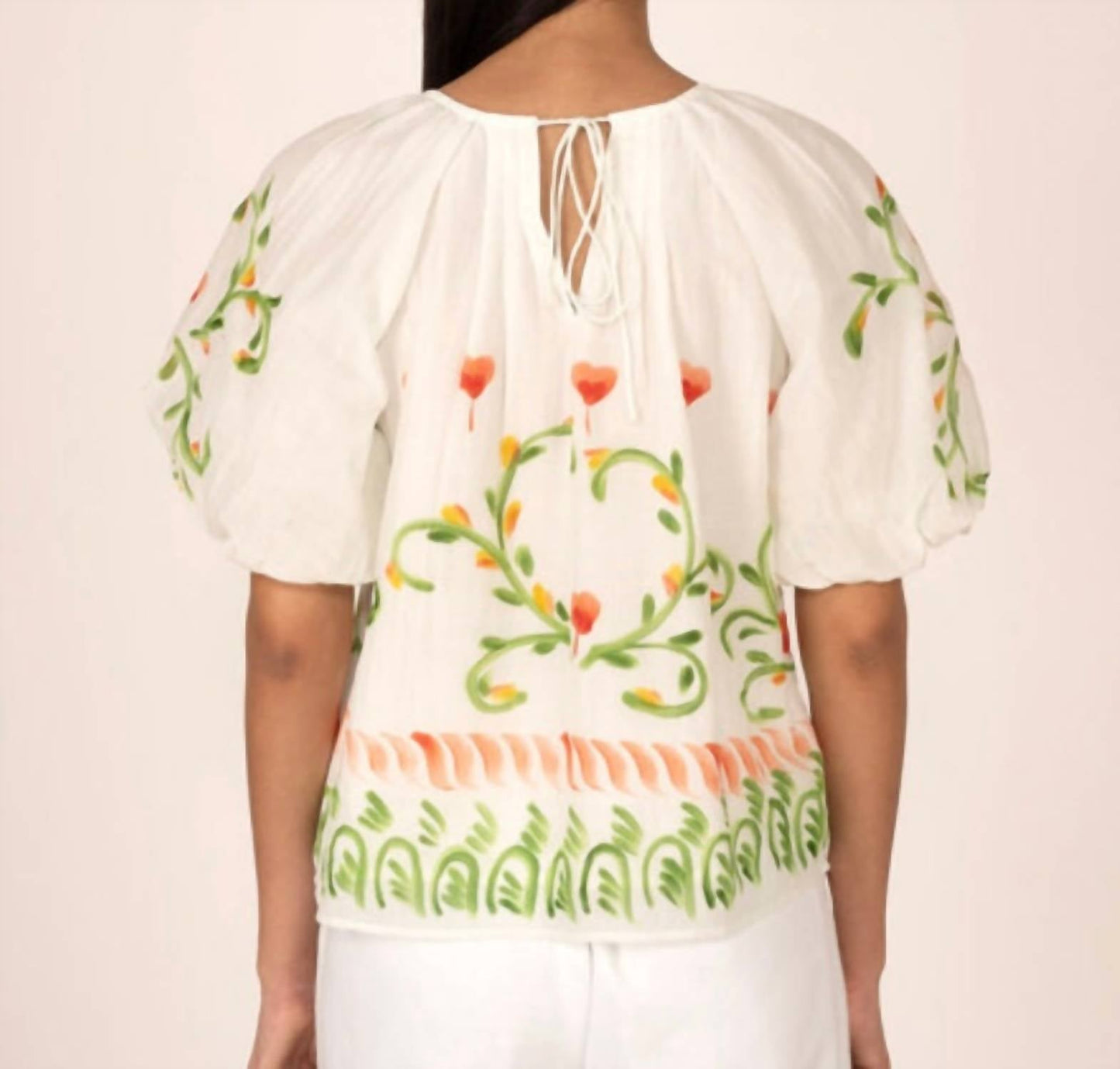 Banjanan - Oana Puffy Sleeves Top