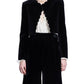 Chloe - Velvet Scalloped Jacket