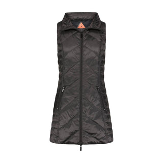 Anorak - Women's Metallic Chevron Quilted Vest