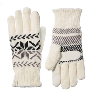 Isotoner - Women's Chenille Snowflakes Gloves