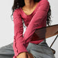 Free People - Stuck On You Cuff Tee