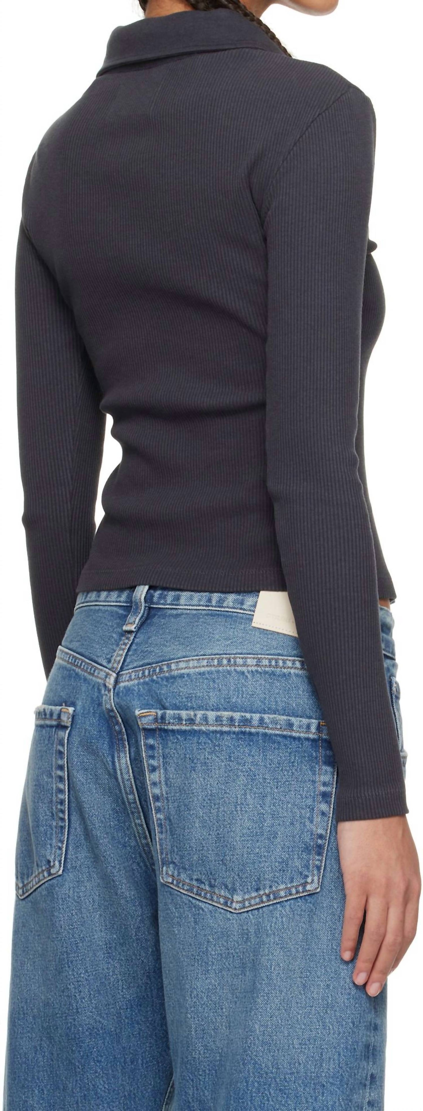 Citizens Of Humanity - Gila Long Sleeve Polo Shirt