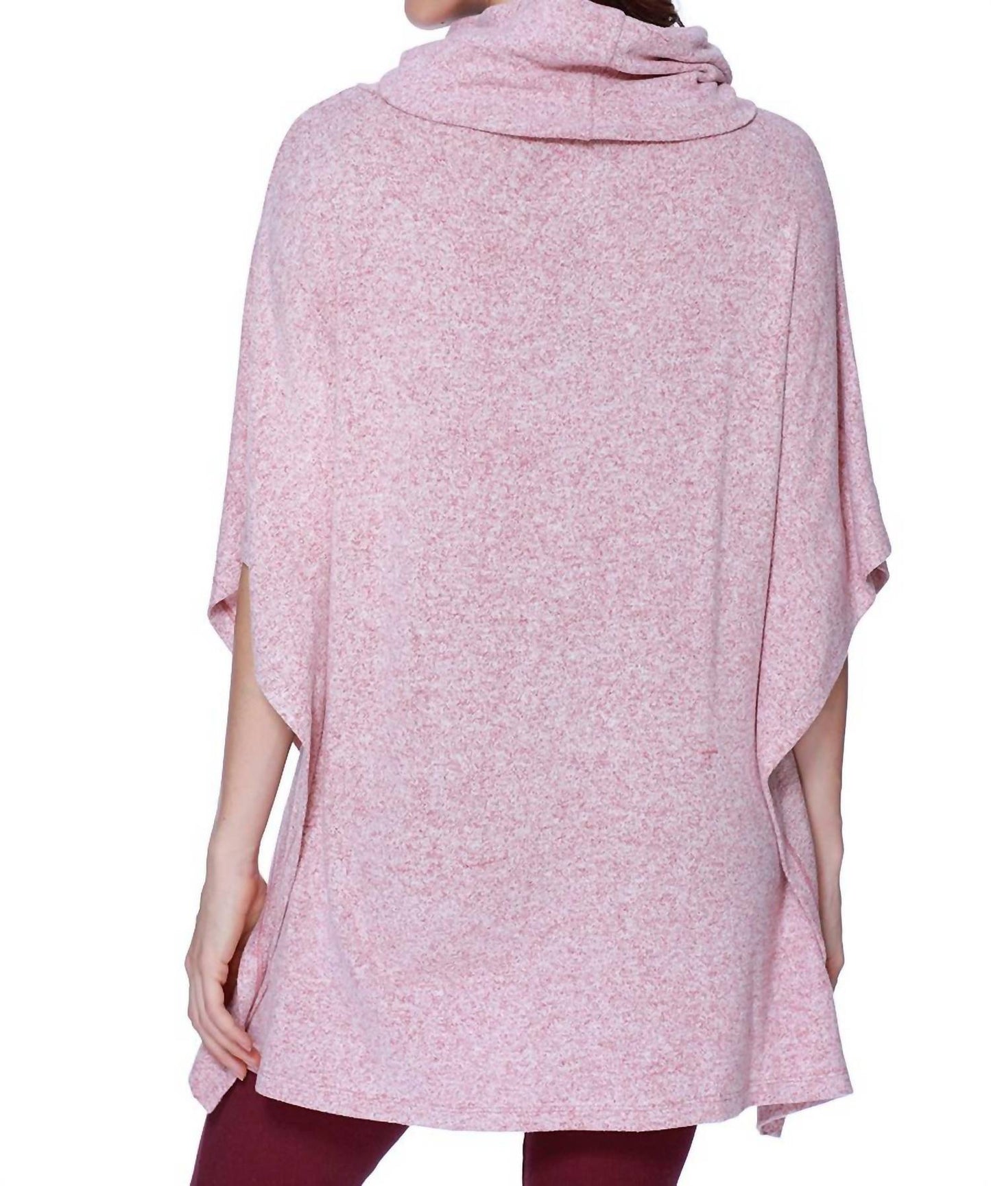 French Kyss - Harper Kashmira Cowl Neck Poncho