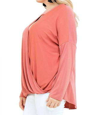 Entro - Keyhole Wrap Top