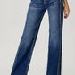 Risen - Mid-Rise Straight Leg Jeans