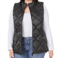Zenana - Sleeveless Quilted Vest - Plus