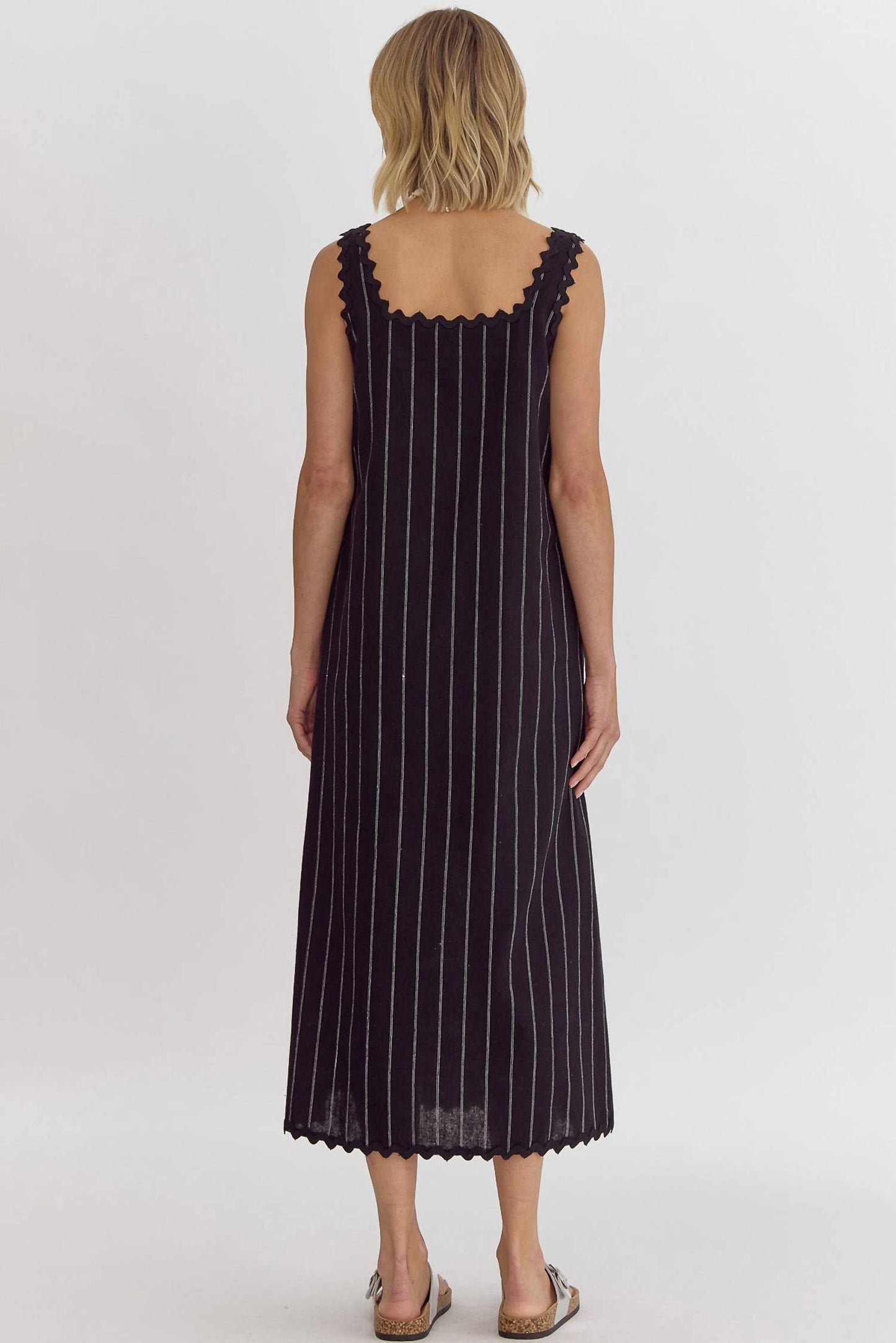 Entro - Ric Rac Striped Dress