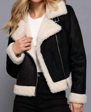 Active Usa - Faux Biker Jacket