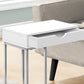 Accent Table, C - Shaped Contemporary & Modern Design
