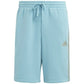 Adidas Men's Fleece Shorts Blue Small