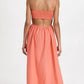 Susana Monaco - Poplin Open Back Maxi Dress