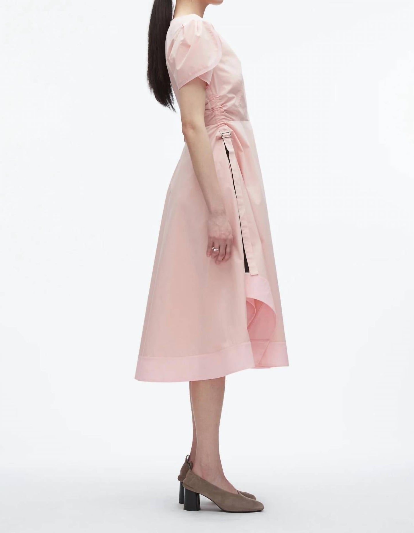 3.1 Phillip Lim - Tulip Sleeve V Neck Midi Dress