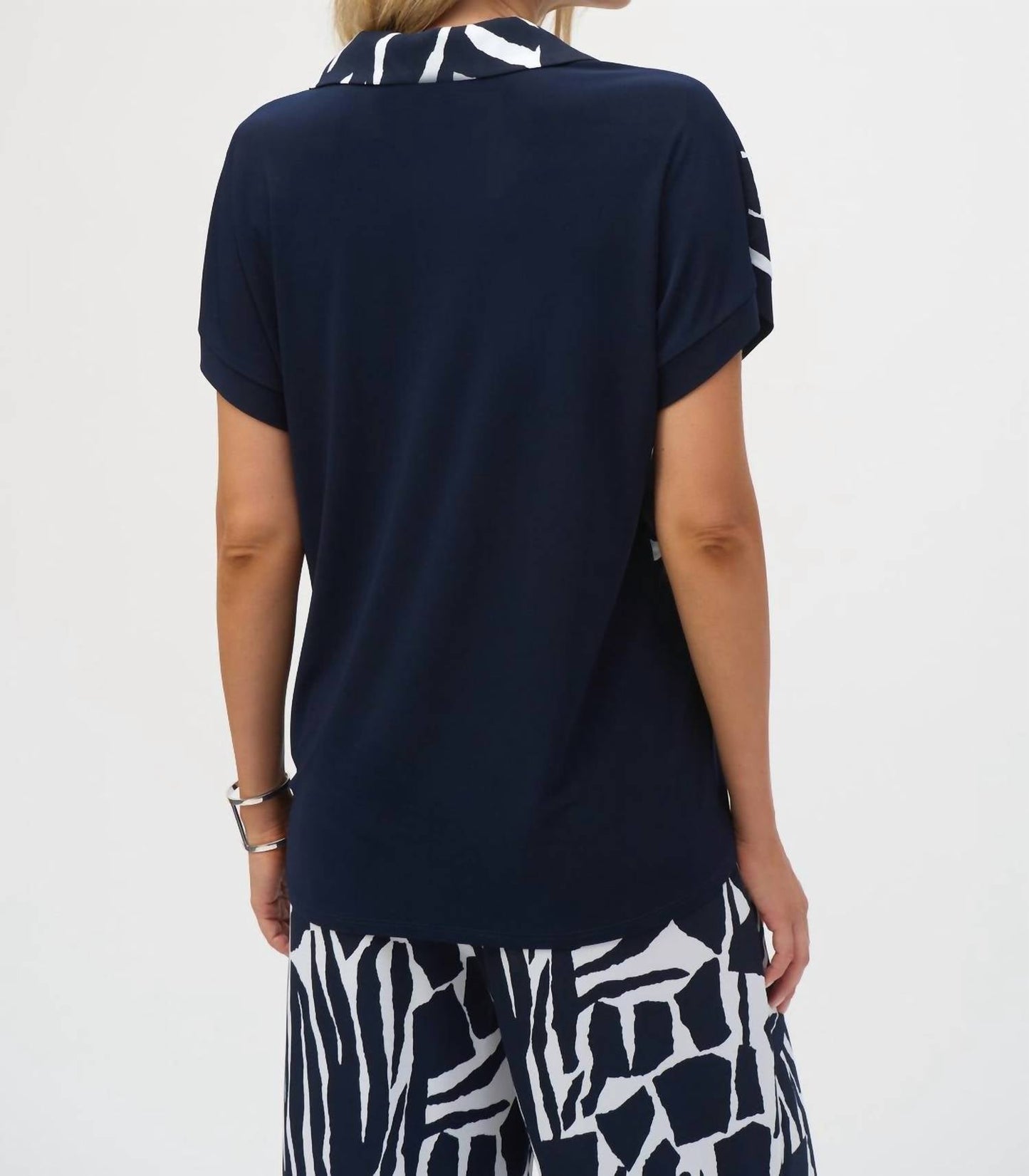 Joseph Ribkoff - Abstract Pullover Top