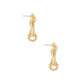 Ettika - Women's Mini Barrel Crystal Earrings
