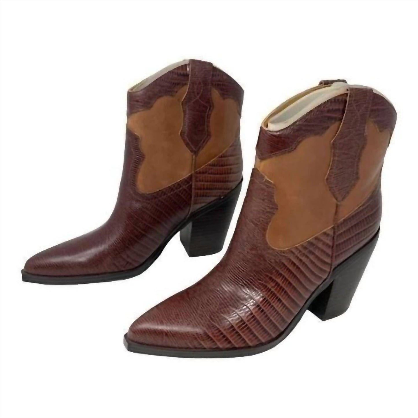 Marc Fisher - Women's Gona Leather Heeled Ankle Boot