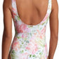 Ralph Lauren - Ruffle Floral Print One Piece Swimsuit