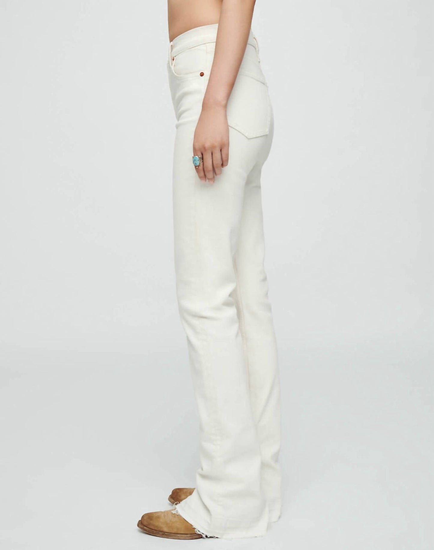 Re/Done - 70s High Rise Skinny Boot Jeans