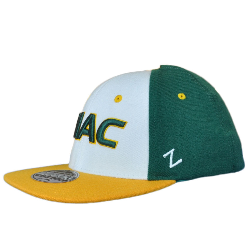 Zephyr Morris Athletic Club MAC Flex Fit Stretch Medium/Large Flat Bill Hat Cap