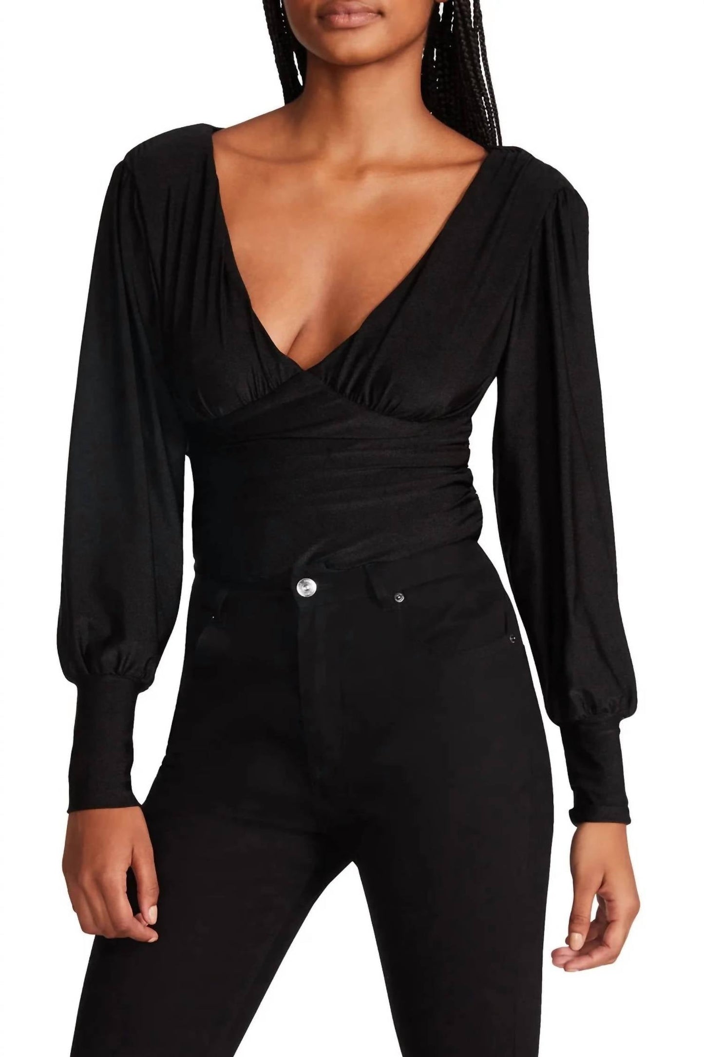 Steve Madden - RUCHED WAIST BODYSUIT