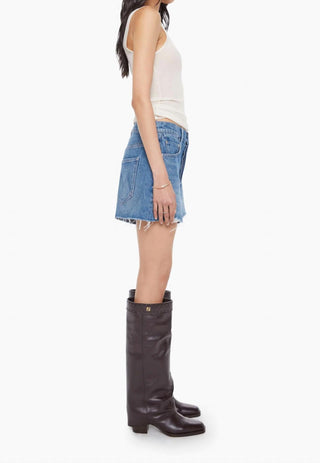 Mother - The Main Course Fray Denim Shorts