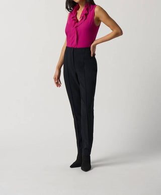 Joseph Ribkoff - Georgette Top With Ruffles