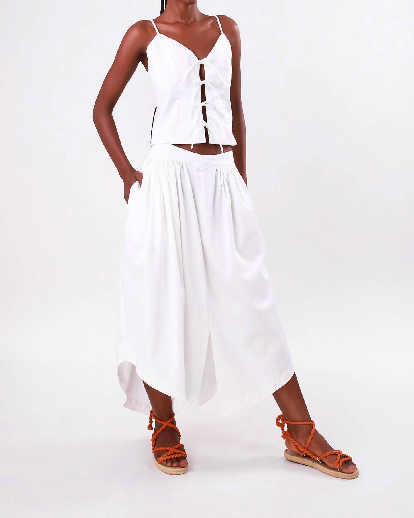 Bela Brand - Strappy Bows Tank Top