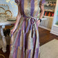 Oliphant - Ruffle Collar Button Maxi Dress
