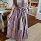Oliphant - Ruffle Collar Button Maxi Dress