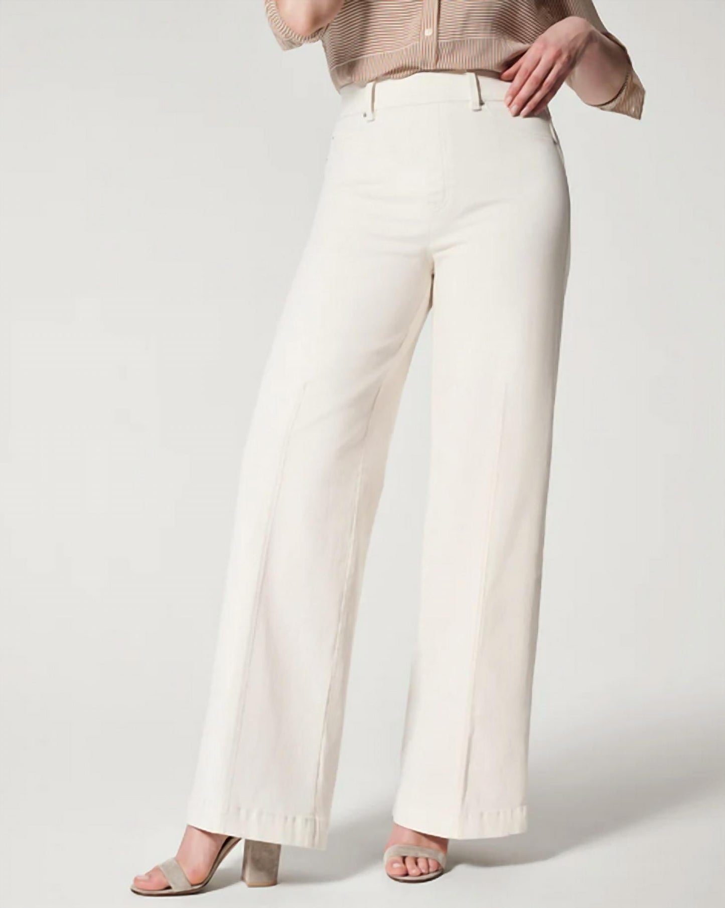 Spanx - Seamed Front Wide Leg Jean