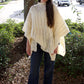Allie Rose - Cable Knit Poncho