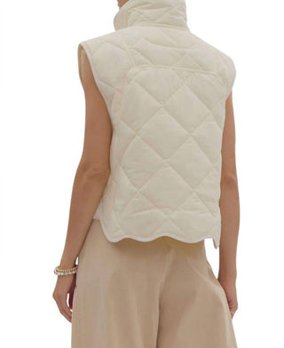 Entro - Scalloped Vest