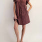 Ee:Some - Pixie Flutter Sleeve Dress