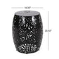 Modern Design Metal End Table, Large