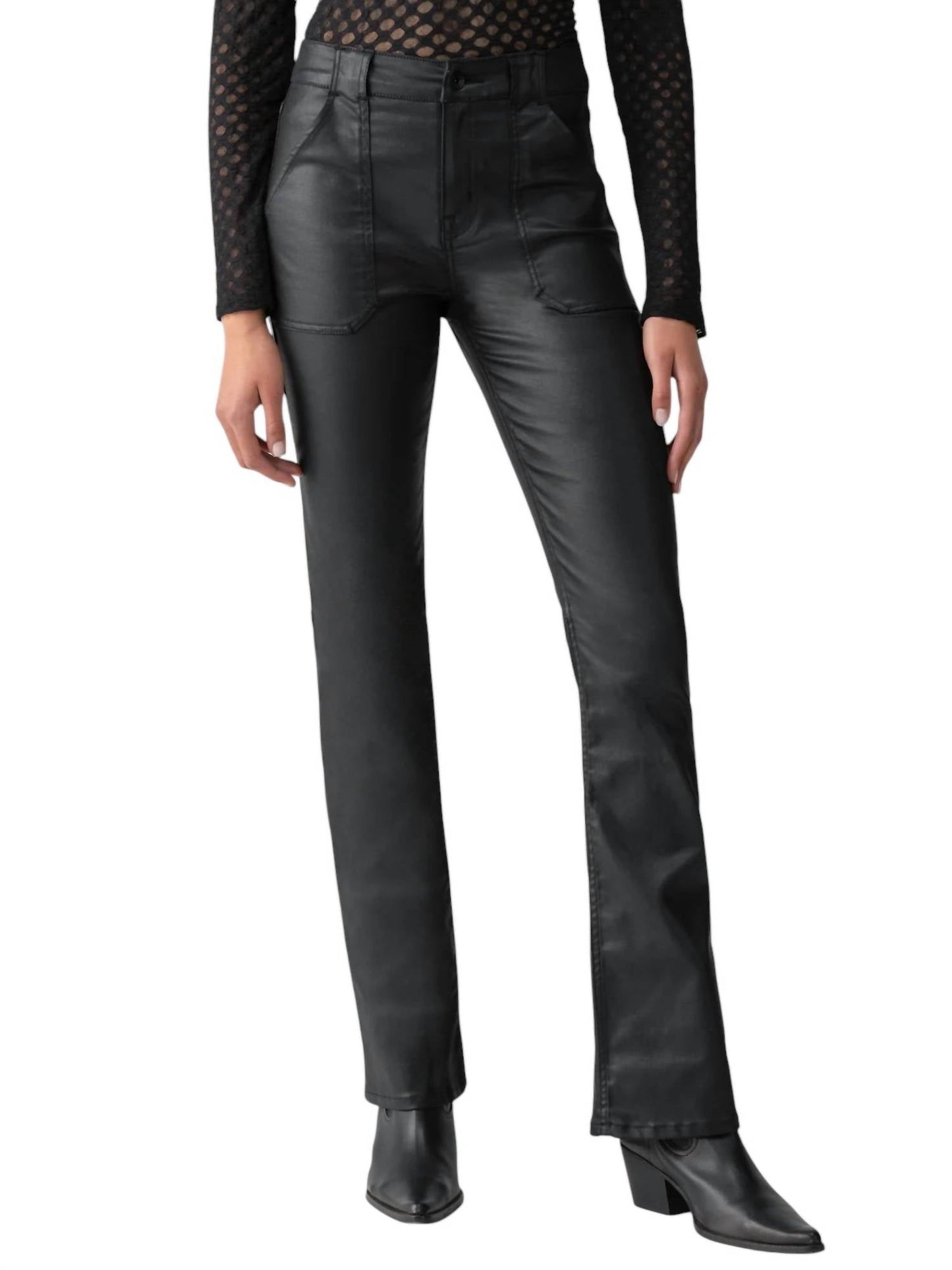 Sanctuary - Slick Hayden Standard Rise Bootcut Pants