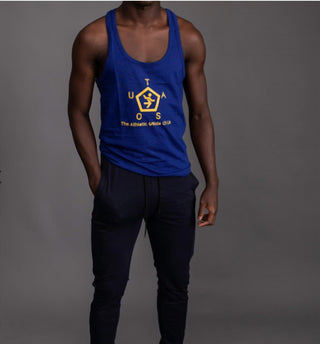 The Athletic Side Of Us - Logo Printed Tank Top