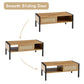 Modern Rattan Coffee Table 40.16 Inches