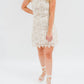 Arose Studio - Halter Lace Mini Dress