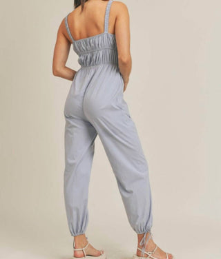 &Merci - Tie Front Jumpsuit