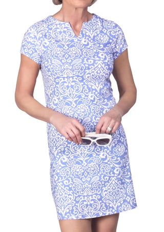 Ana Clare - Short Sleeve Shift Dress