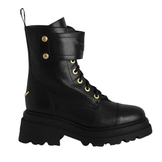 Zadig & Voltaire - Joe Ride Semi-Shiny Calfskin Boots