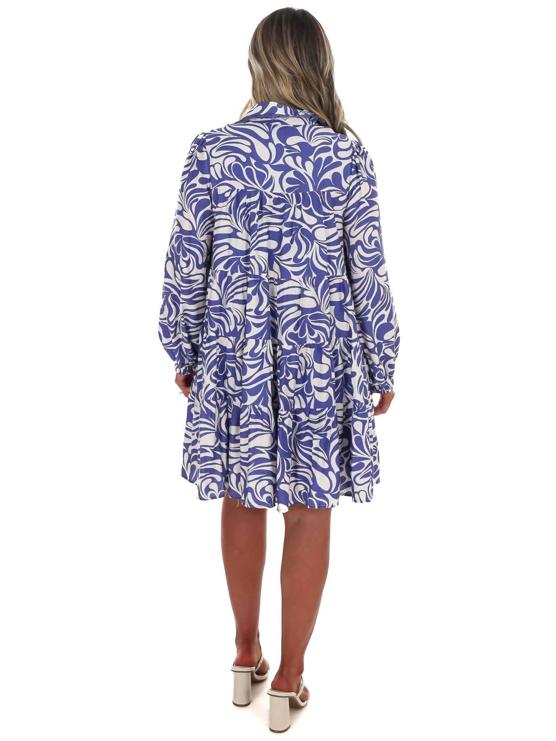Pretty Follies - Moodboard Abstract Print Dress