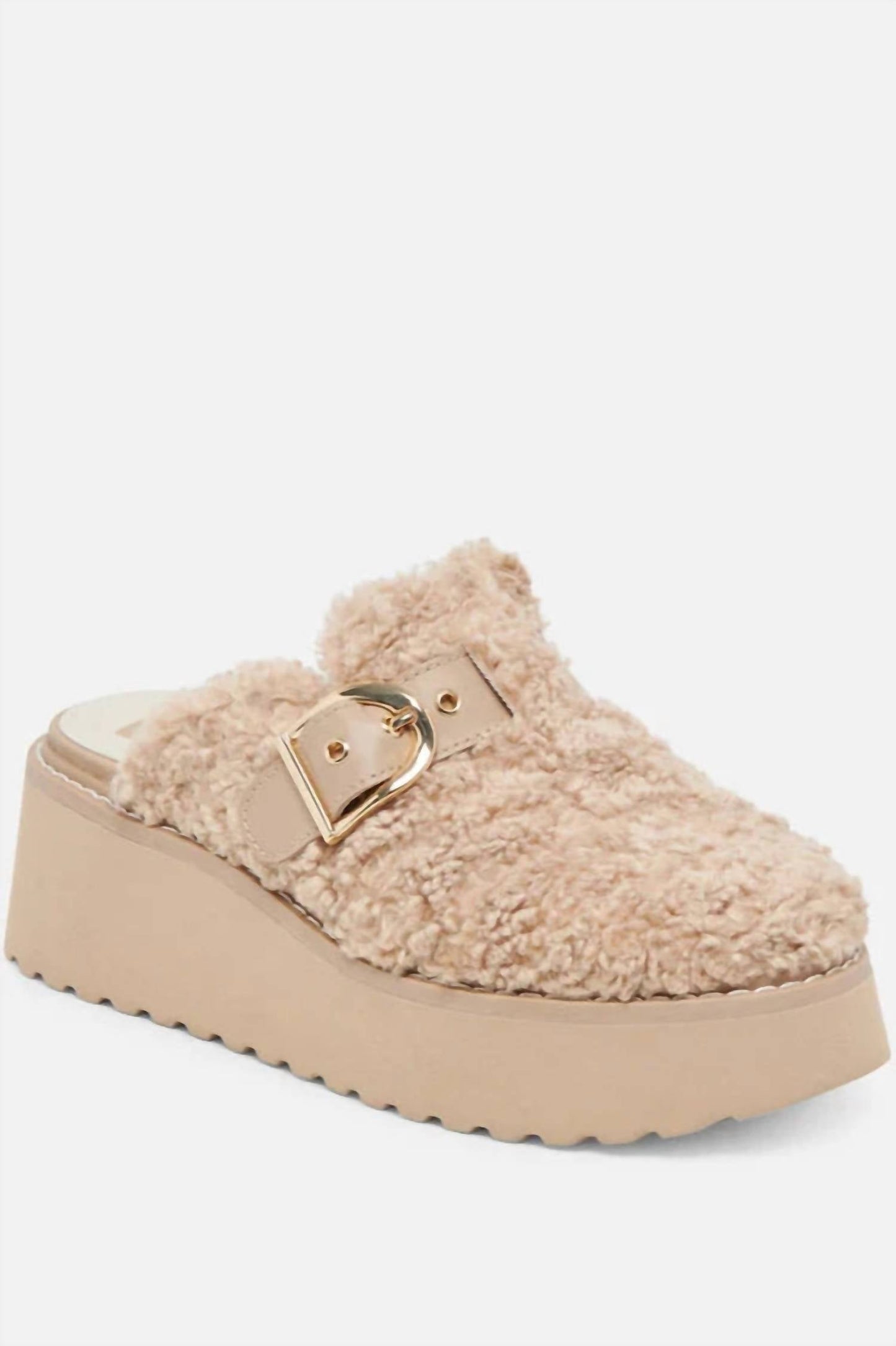 Dolce Vita - Women's Lelani Plush Platform Clogs