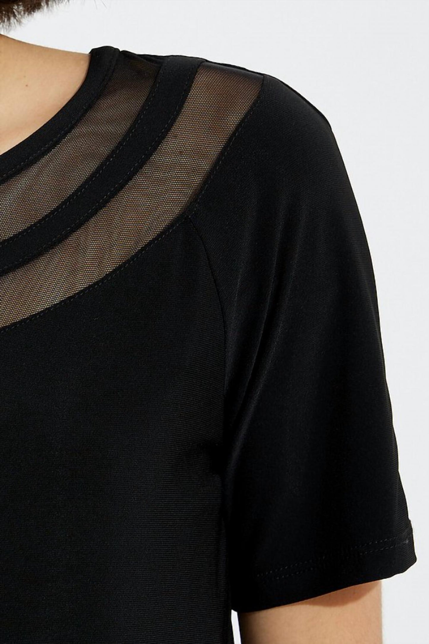 Joseph Ribkoff - Contour Neckline Tunic Top