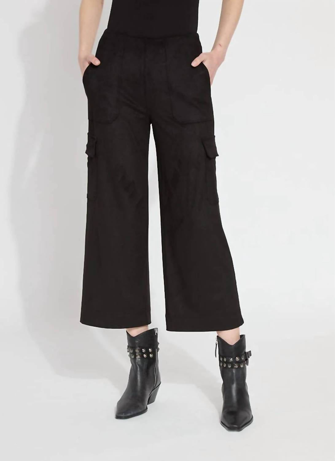 Lysse - Anita Hi Waist Vegan Crop Cargo Pants