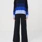 Brodie Cashmere - Chroma Crew Stripes Sweater