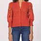 Another Love - Ankara Mesh Cardigan